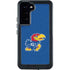 University of Kansas Jayhawks Mascot Outline Galaxy S24 Plus Waterproof Case