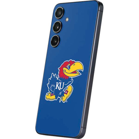 University of Kansas Jayhawks Mascot Outline Galaxy S24 Skin