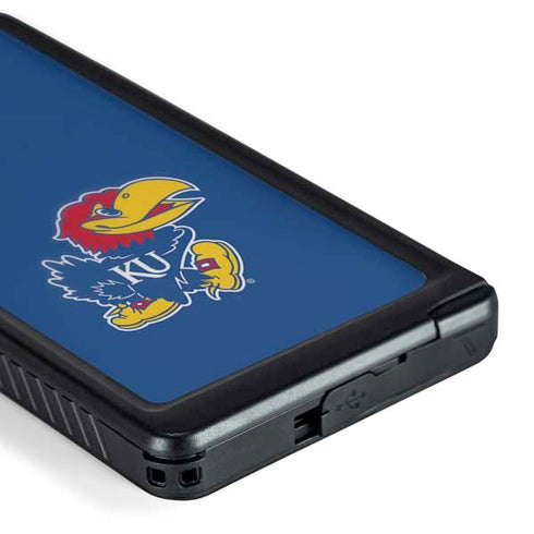 University of Kansas Jayhawks Mascot Outline Galaxy S24 Ultra Waterproof Case