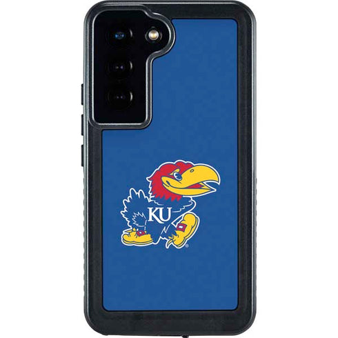 University of Kansas Jayhawks Mascot Outline Galaxy S24 Waterproof Case
