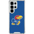 University of Kansas Jayhawks Mascot Outline Galaxy S25 Ultra Clear Case