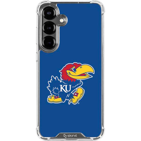 University of Kansas Jayhawks Mascot Outline Galaxy S26 Clear Case