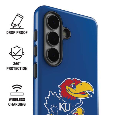 University of Kansas Jayhawks Mascot Outline Galaxy S26 Impact Case