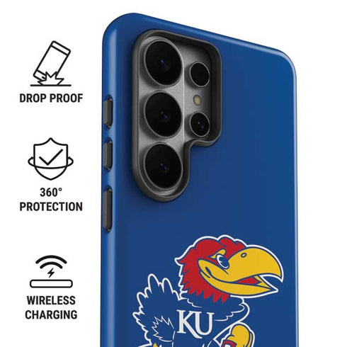 University of Kansas Jayhawks Mascot Outline Galaxy S26 Ultra Impact Case