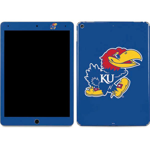 University of Kansas Jayhawks Mascot Outline iPad Skins