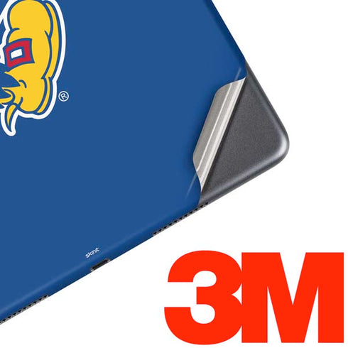 University of Kansas Jayhawks Mascot Outline iPad Skins