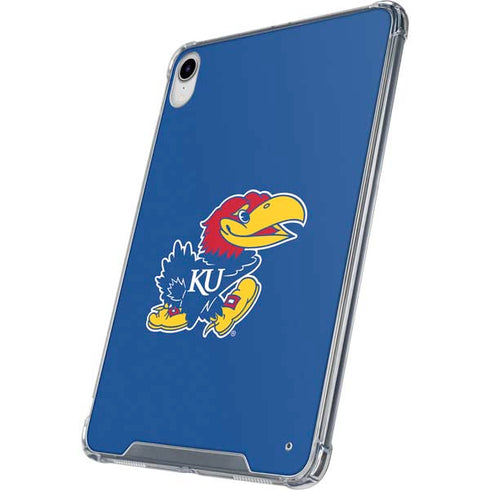 University of Kansas Jayhawks Mascot Outline iPad 11th Gen (2025) Clear Case