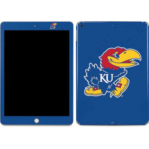 University of Kansas Jayhawks Mascot Outline Apple iPad Skin