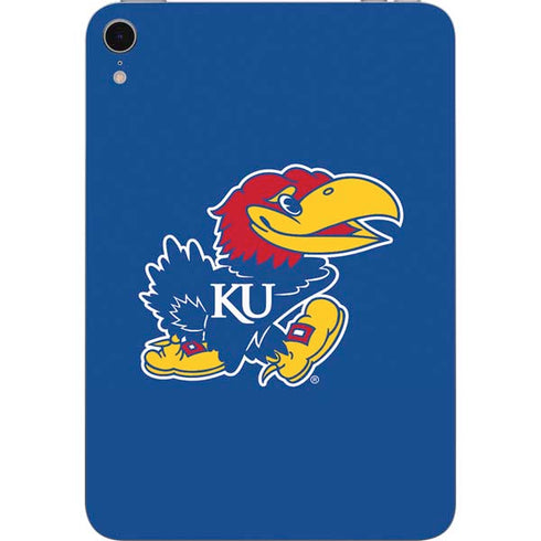 University of Kansas Jayhawks Mascot Outline Apple iPad Mini Skin