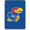 University of Kansas Jayhawks Mascot Outline Apple iPad Pro Skin