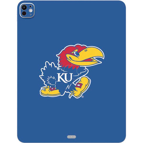 University of Kansas Jayhawks Mascot Outline iPad Pro 13in M4 (2024) Skin