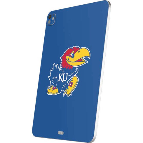 University of Kansas Jayhawks Mascot Outline iPad Pro 13in M4 (2024) Skin