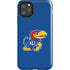 University of Kansas Jayhawks Mascot Outline iPhone Cases