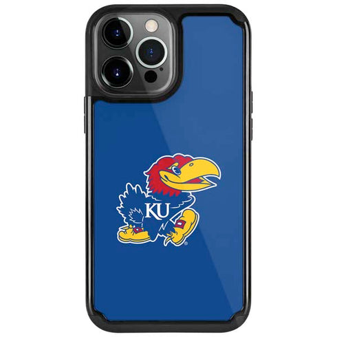 University of Kansas Jayhawks Mascot Outline iPhone Cases