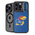 University of Kansas Jayhawks Mascot Outline iPhone 13 Pro Kickstand Case