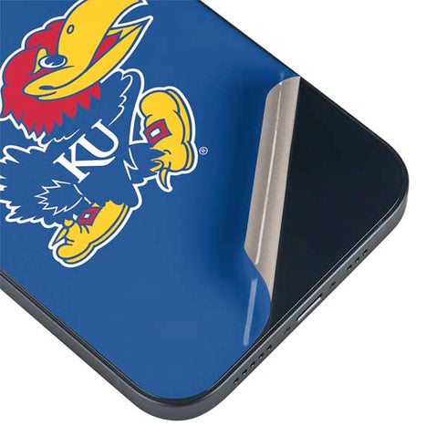 University of Kansas Jayhawks Mascot Outline iPhone Skins