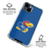 University of Kansas Jayhawks Mascot Outline iPhone 15 Clear Case