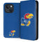 University of Kansas Jayhawks Mascot Outline iPhone 15 Folio Case