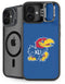 University of Kansas Jayhawks Mascot Outline iPhone 16 Kickstand Case