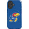 University of Kansas Jayhawks Mascot Outline iPhone 16 Magsafe Impact Case