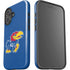 University of Kansas Jayhawks Mascot Outline iPhone 16 Plus Impact Case