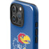 University of Kansas Jayhawks Mascot Outline iPhone 16 Pro Max Impact Case