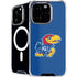 University of Kansas Jayhawks Mascot Outline iPhone 16 Pro Max MagSafe Case