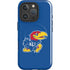 University of Kansas Jayhawks Mascot Outline iPhone 16 Pro Max Magsafe Impact Case