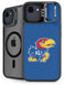 University of Kansas Jayhawks Mascot Outline iPhone 16e Kickstand Case