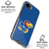 University of Kansas Jayhawks Mascot Outline iPhone 16e Clear Case