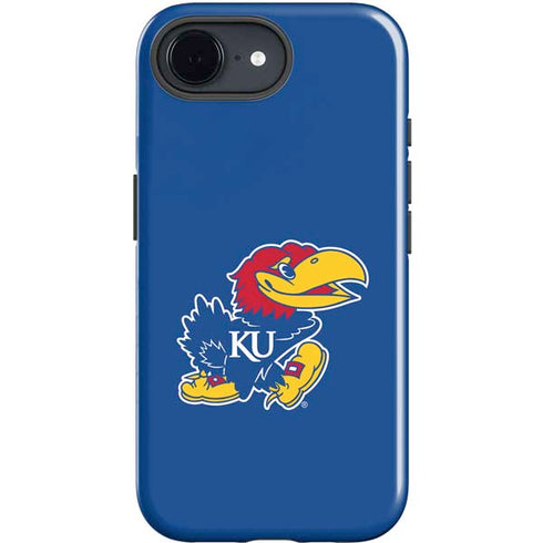 University of Kansas Jayhawks Mascot Outline iPhone 16e Impact Case
