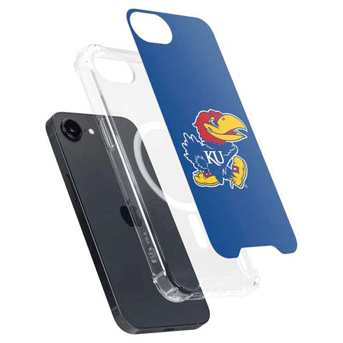 University of Kansas Jayhawks Mascot Outline iPhone 16e MagSafe Case