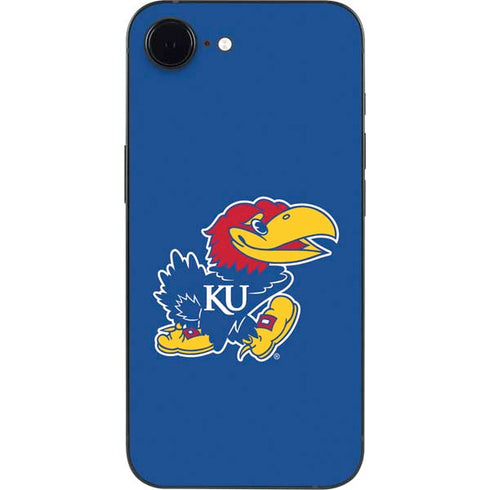 University of Kansas Jayhawks Mascot Outline iPhone 16e Skin