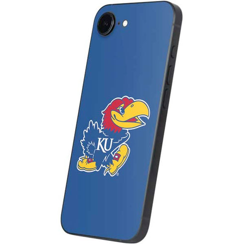University of Kansas Jayhawks Mascot Outline iPhone 16e Skin