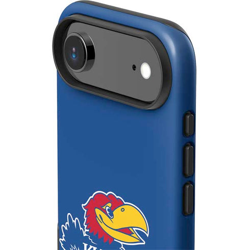 University of Kansas Jayhawks Mascot Outline iPhone 17 Air Impact Case