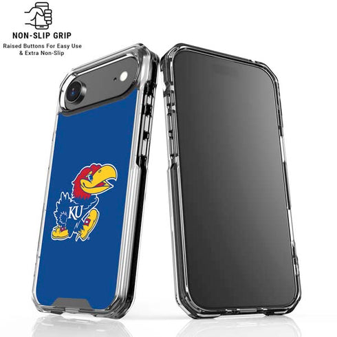University of Kansas Jayhawks Mascot Outline iPhone 17 Air MagSafe Case