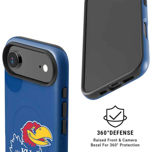 University of Kansas Jayhawks Mascot Outline iPhone 17 Air Magsafe Impact Case