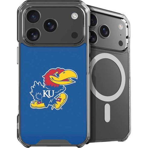University of Kansas Jayhawks Mascot Outline iPhone 18 Pro Max MagSafe Case