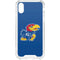 University of Kansas Jayhawks Mascot Outline iPhone XS Clear Case