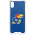 University of Kansas Jayhawks Mascot Outline iPhone XS Clear Case