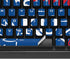 University of Kansas Jayhawks Mascot Outline K95 RGB PLATINUM Mechanical Gaming Keyboard Skin