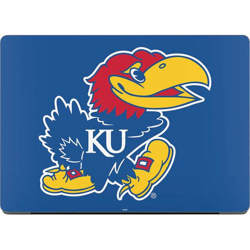 University of Kansas Jayhawks Mascot Outline Apple MacBook Pro 14-inch Skin