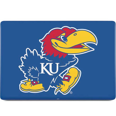 University of Kansas Jayhawks Mascot Outline MacBook Skins