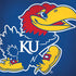University of Kansas Jayhawks Mascot Outline MacBook Skins