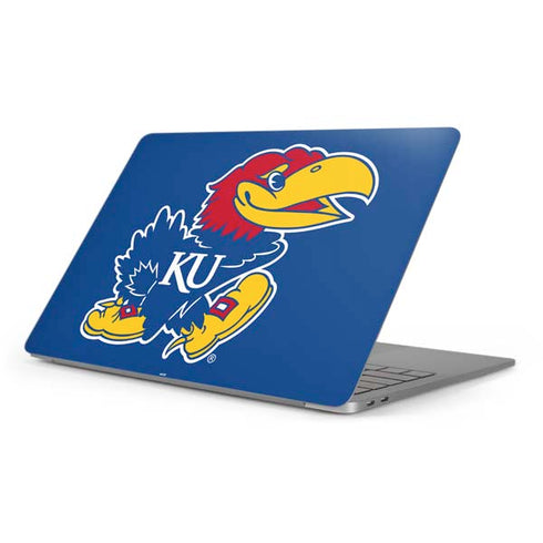 University of Kansas Jayhawks Mascot Outline Apple MacBook Pro 16-inch Skin