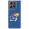 University of Kansas Jayhawks Mascot Outline Moto G Stylus 5G (2025) Clear Case