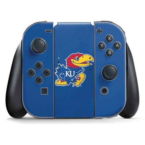 University of Kansas Jayhawks Mascot Outline Nintendo Skins
