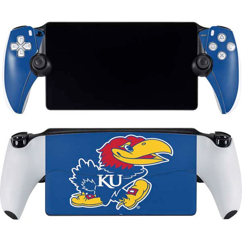 University of Kansas Jayhawks Mascot Outline PlayStation Portal Remote Player Skin