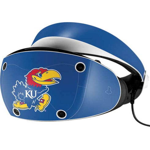 University of Kansas Jayhawks Mascot Outline PlayStation VR2 Skin
