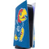 University of Kansas Jayhawks Mascot Outline PlayStation PS5 Skins